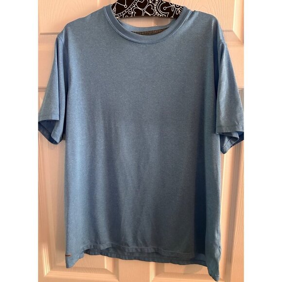 Starter Dri-Star Light Blue Performance Short Sleeve Men's T-shirt - Picture 1 of 4
